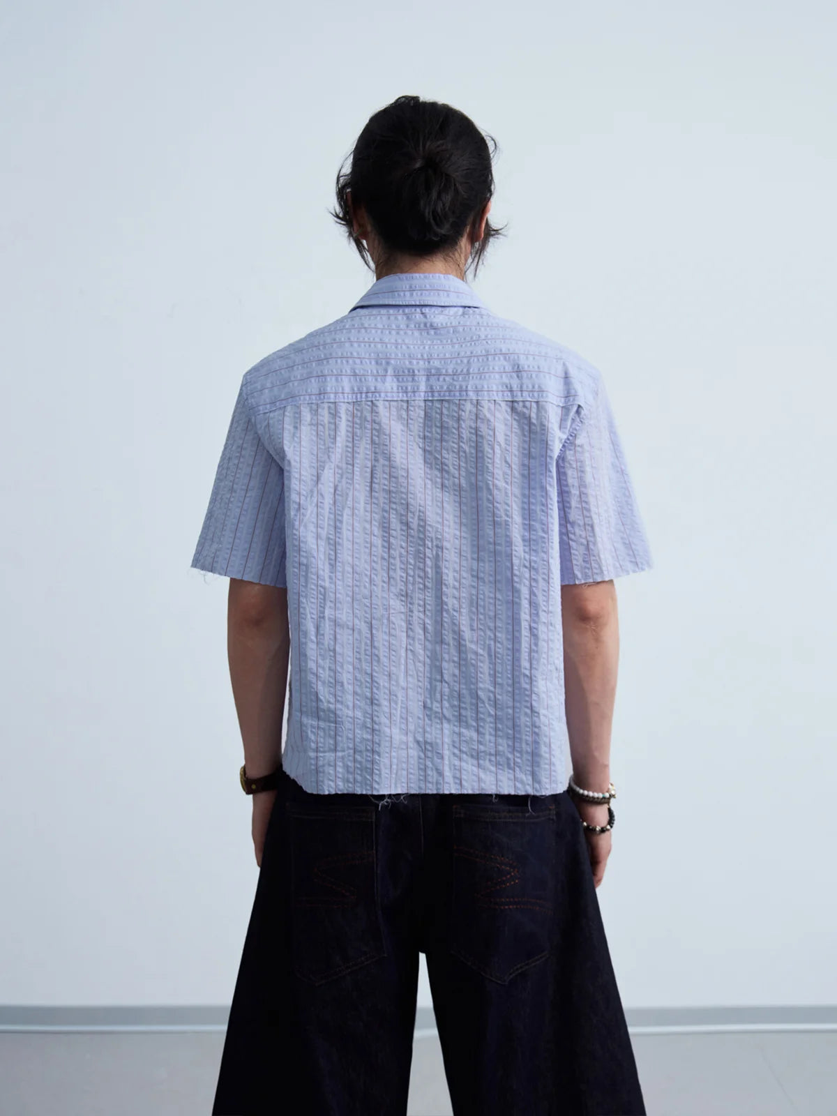 Peoplesense Coastal Stripe Oversized Shirt