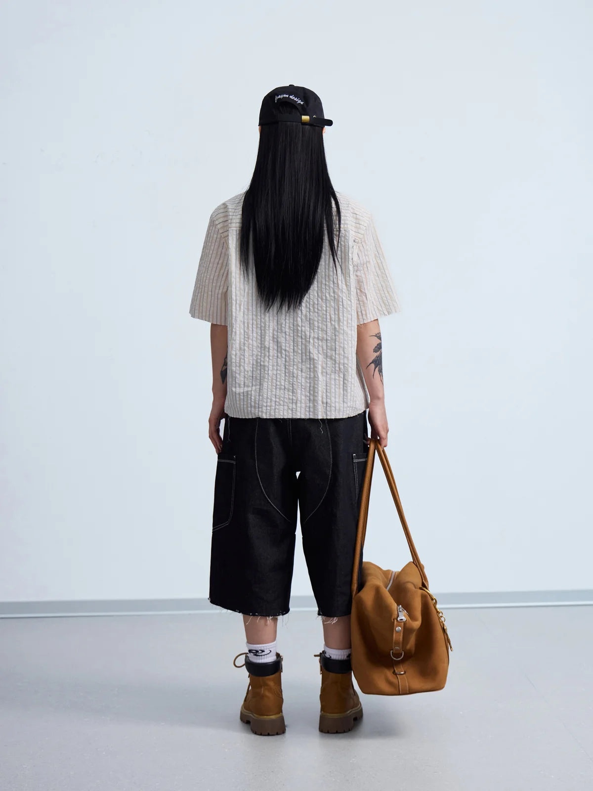 Peoplesense Coastal Stripe Oversized Shirt