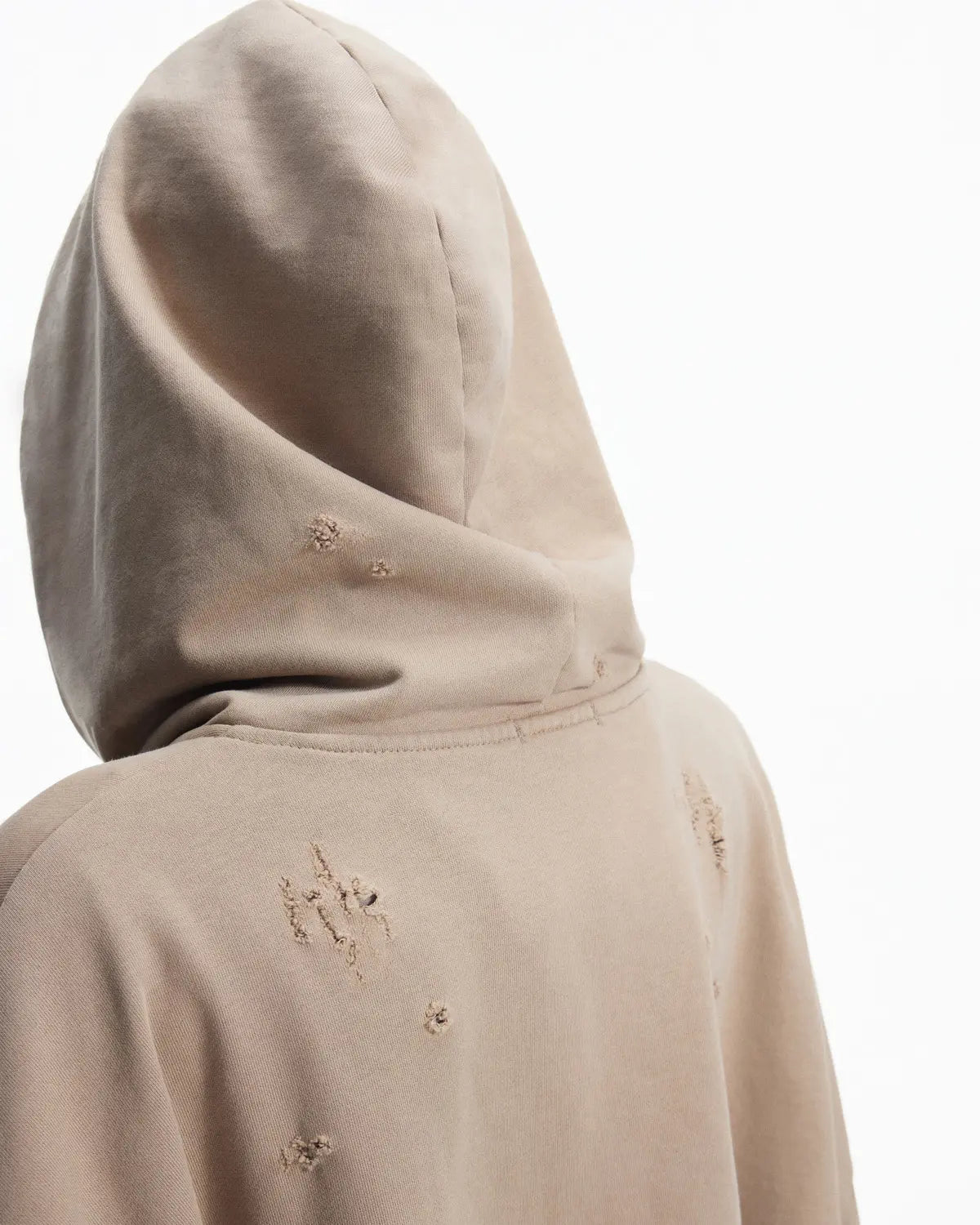 Peoplesense Fitted Contrast Print Short Hoodie