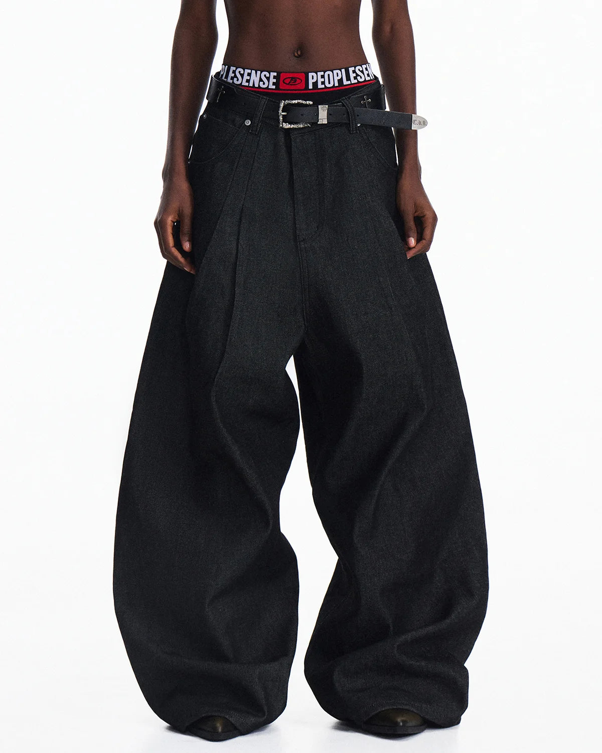 Peoplesense Cone Raw Denim Curved Jeans – peoplesense