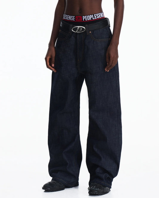 Peoplesense Red Selvedge Raw Denim Jeans