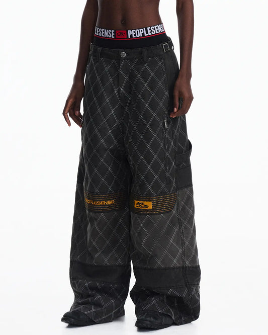 Peoplesense Vintage Washed Quilted Pant