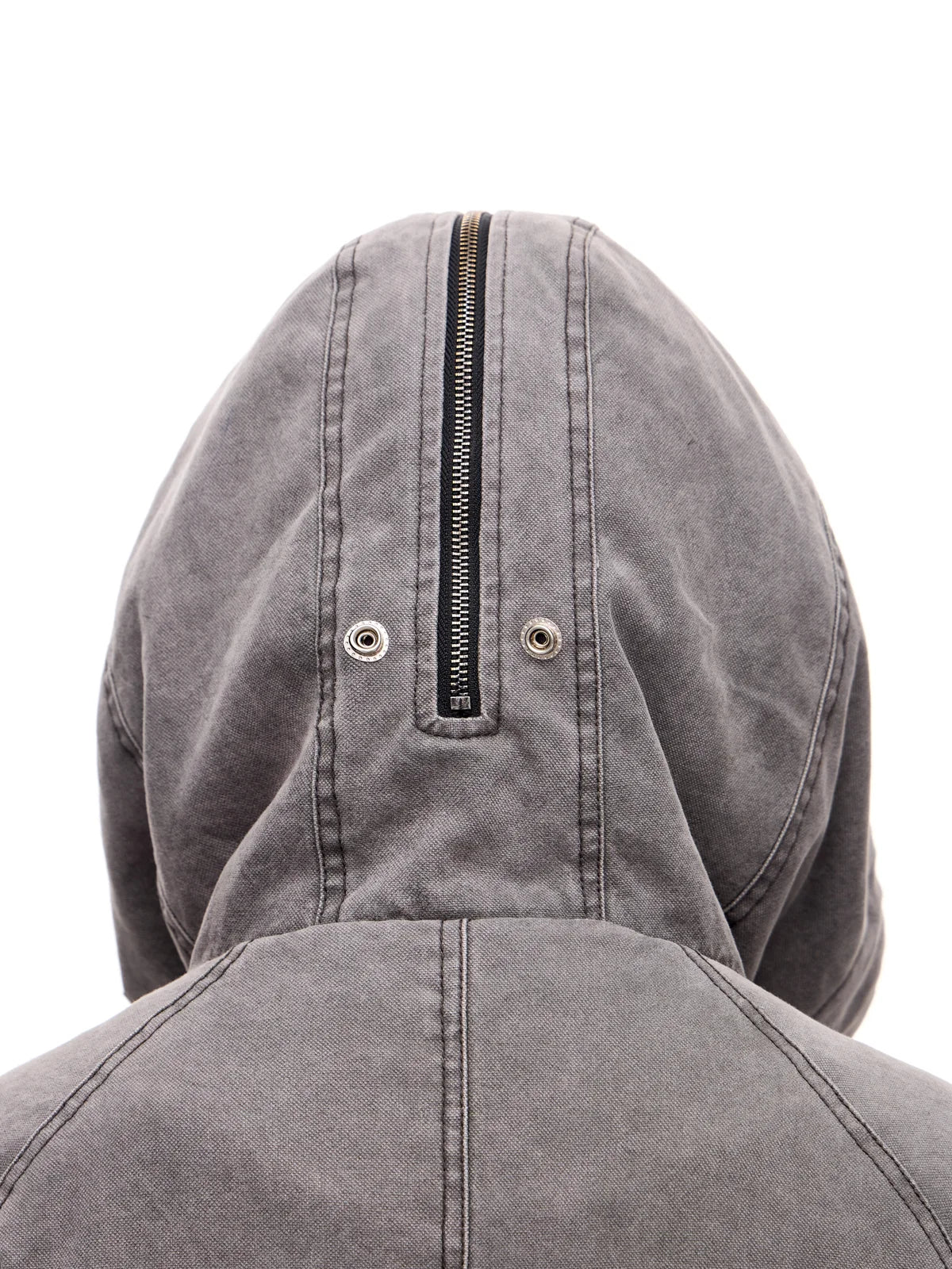 Peoplesense Hooded Bomber Jacket Grey