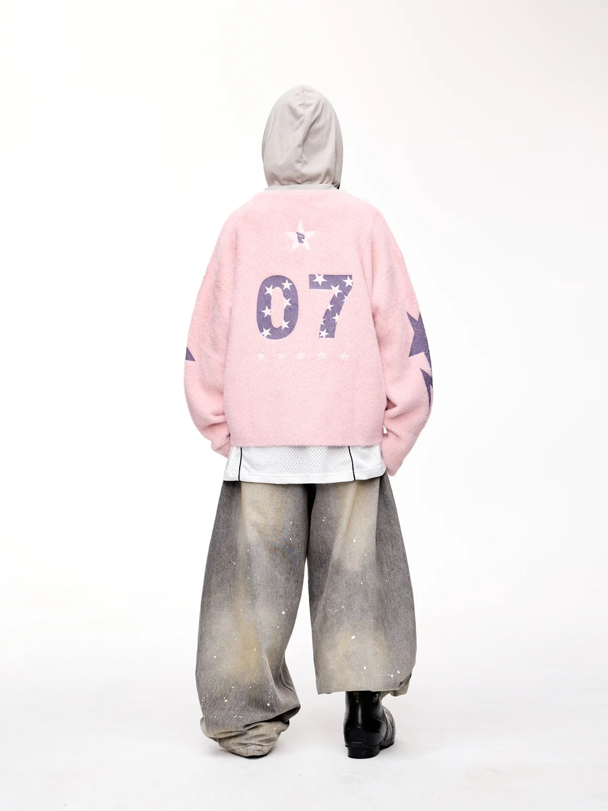 Peoplesense Oversized V-neck Sweater