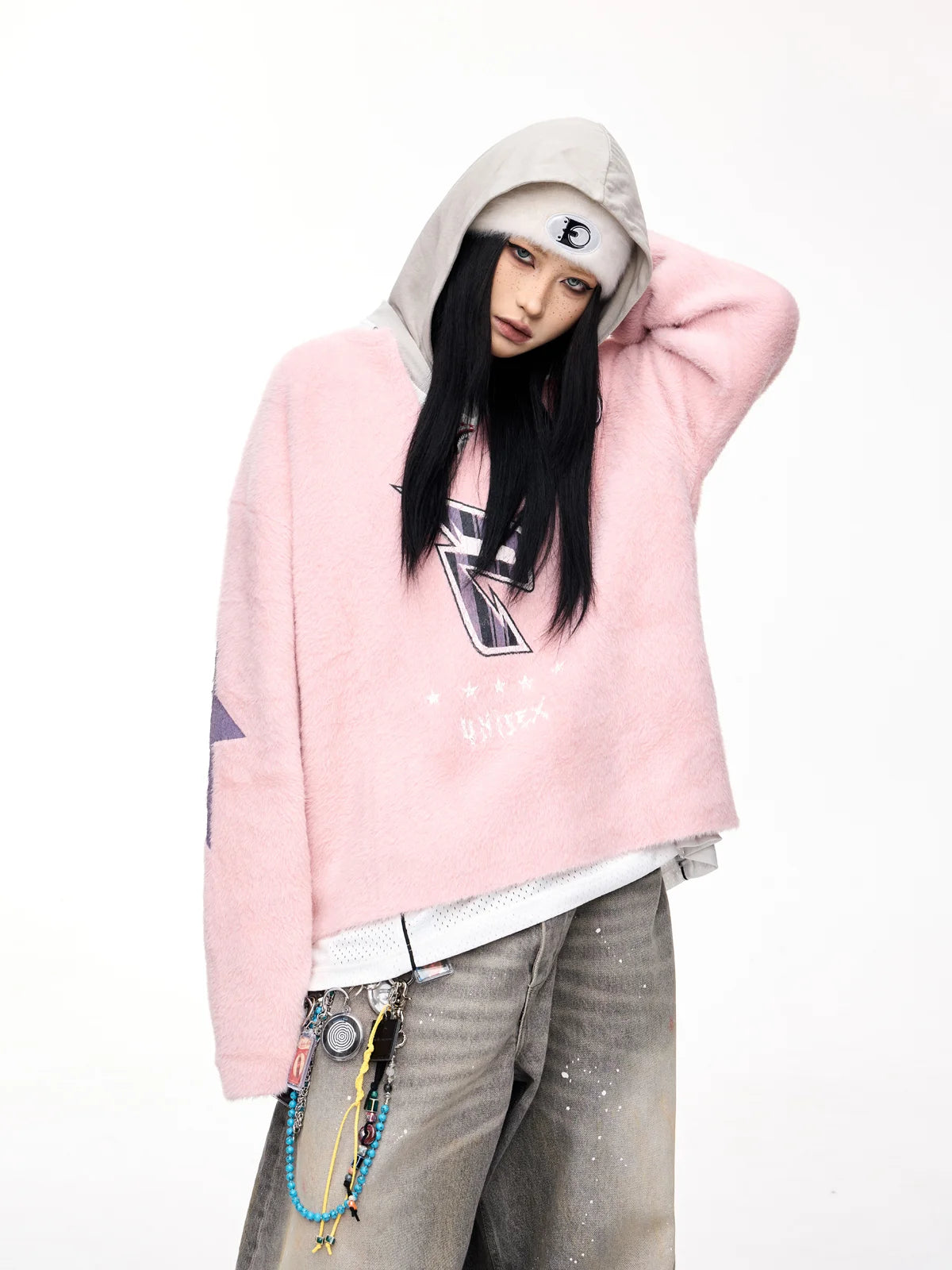 Peoplesense Oversized V-neck Sweater