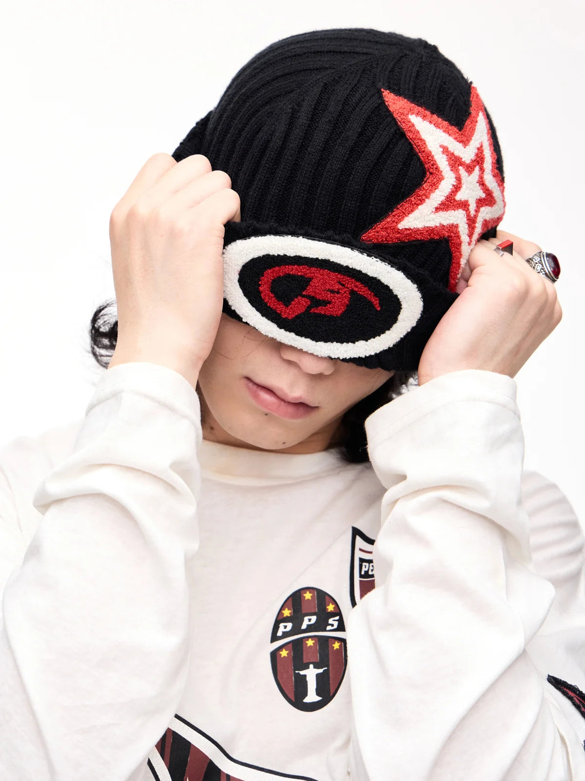 Peoplesense Cyber Y2K Beanie