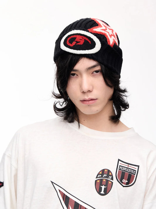 Peoplesense Cyber Y2K Beanie