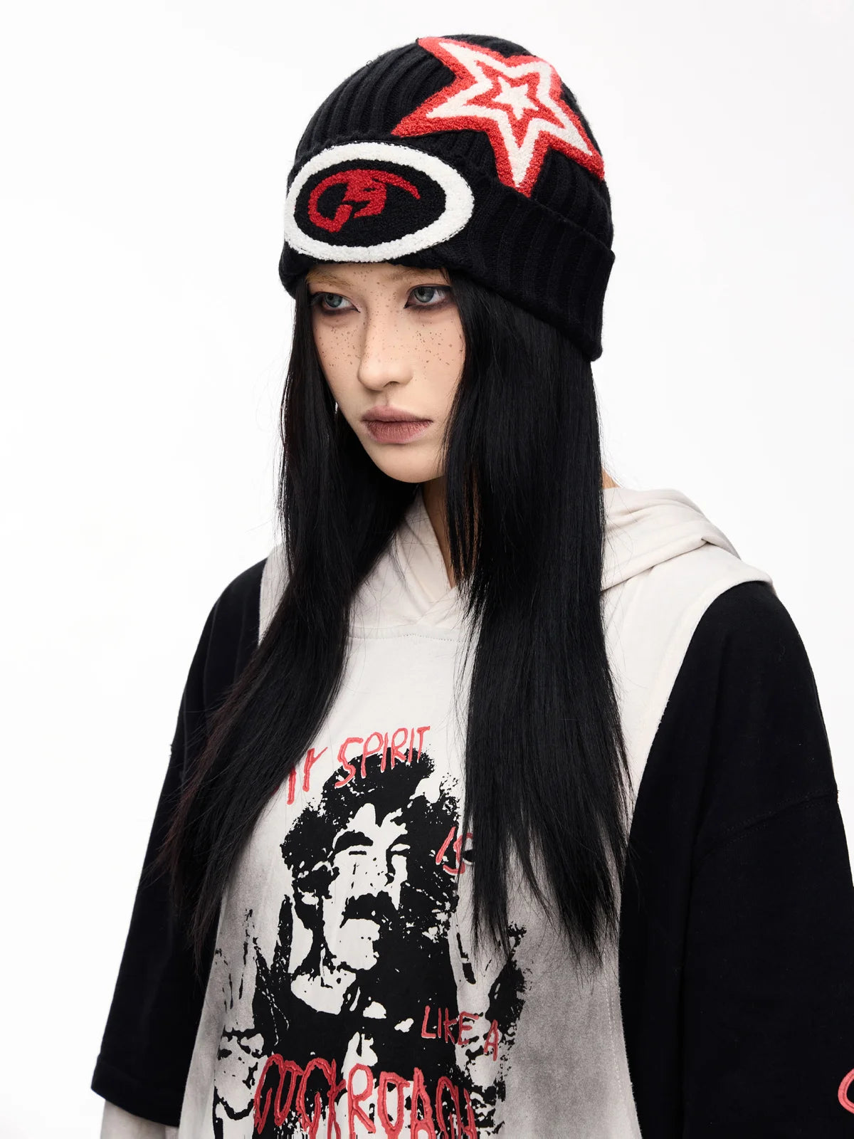 Peoplesense Cyber Y2K Beanie