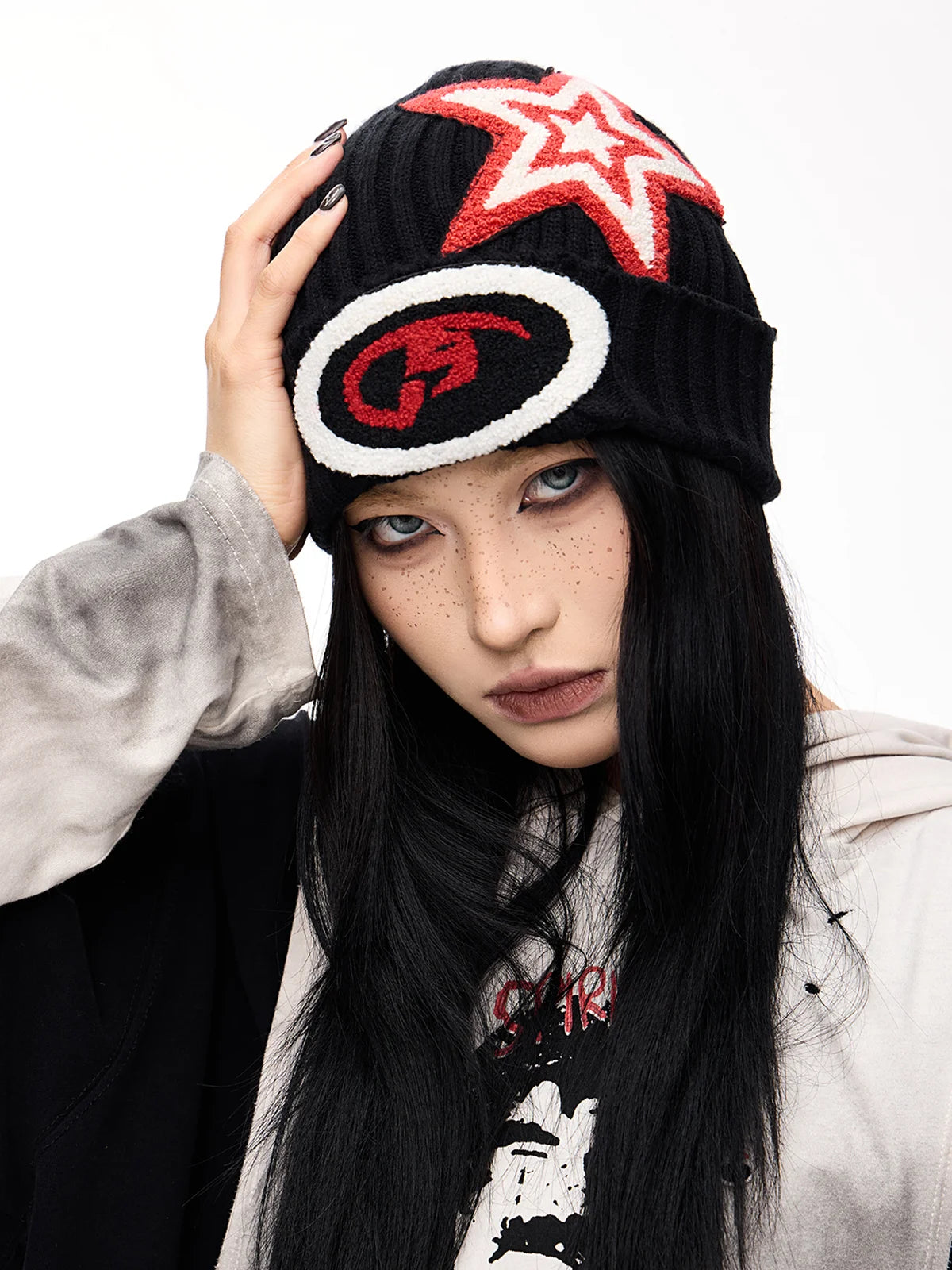 Peoplesense Cyber Y2K Beanie