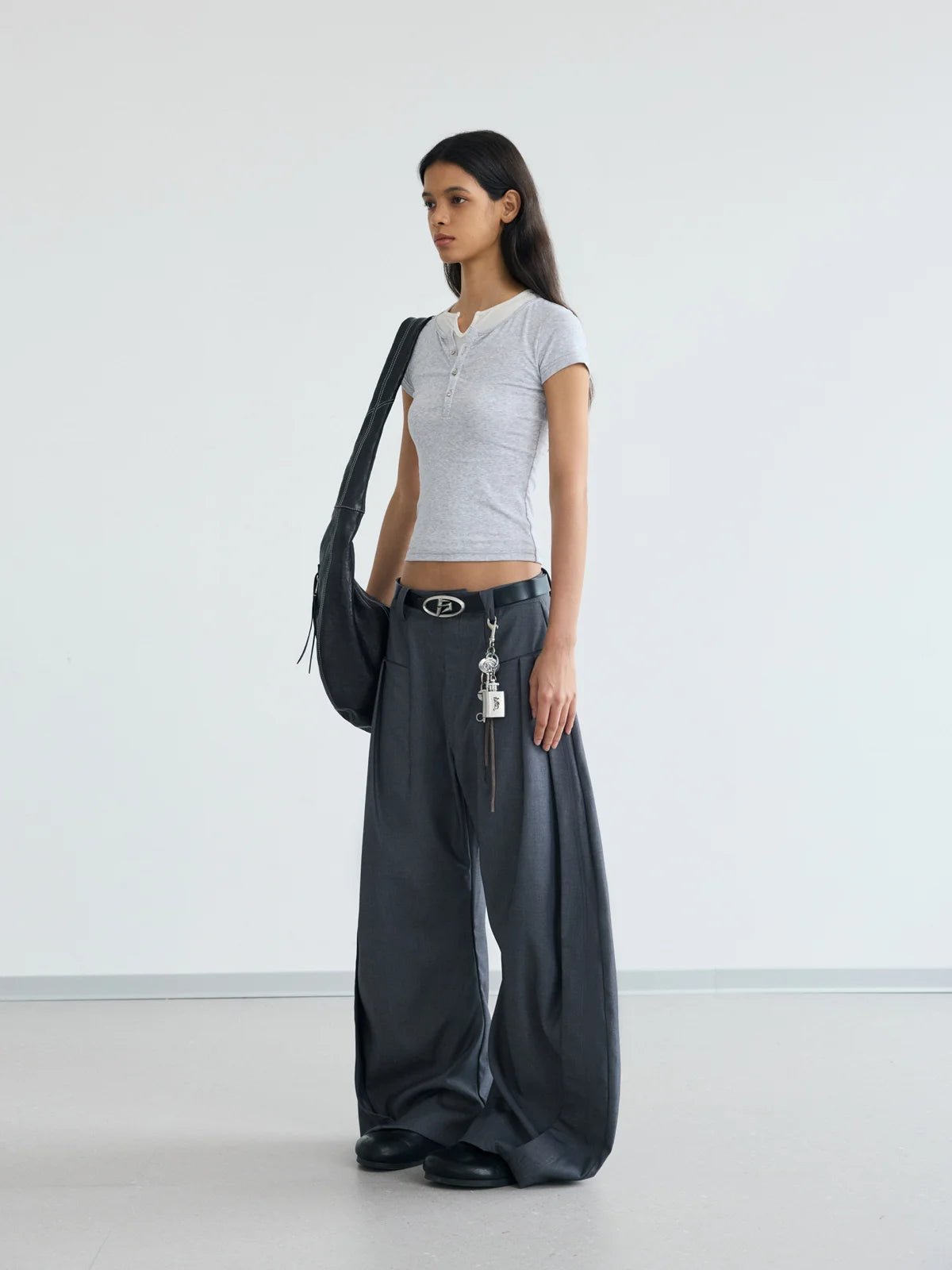 Peoplesense Layered Look Slim Tee
