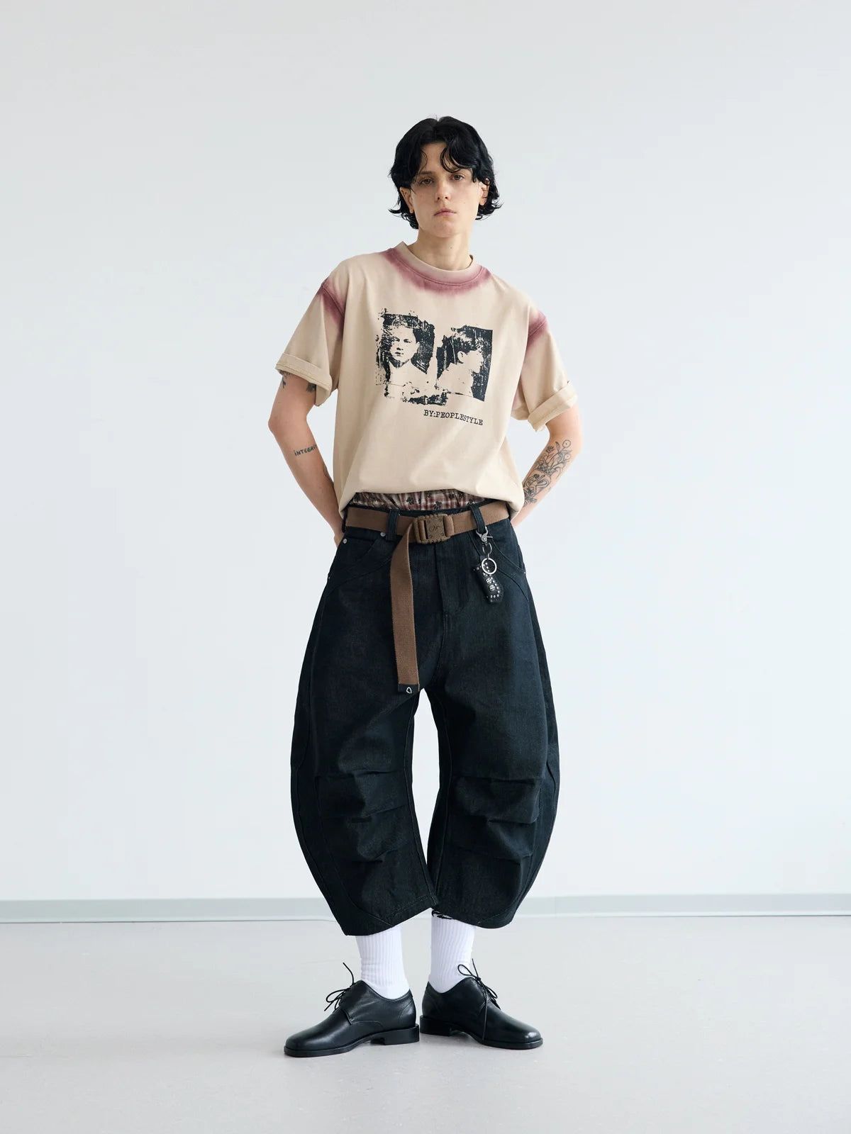 Peoplesense Balloon Raw Denim Jeans