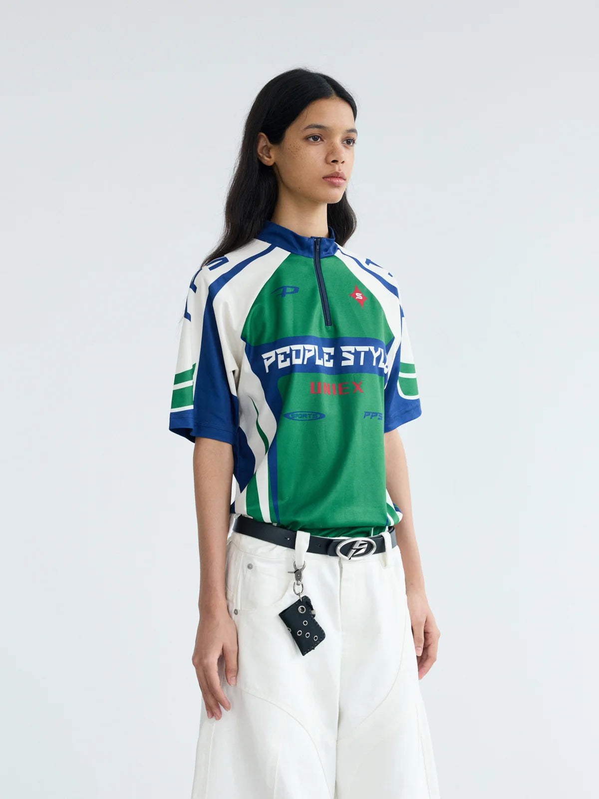 Peoplesense Slim Fit Cycling Jersey