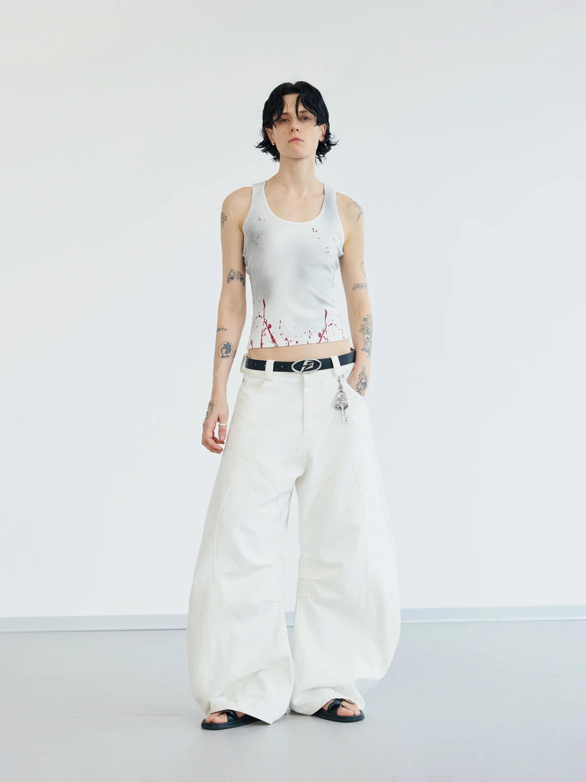 Peoplesense Vintage Splatter Vest