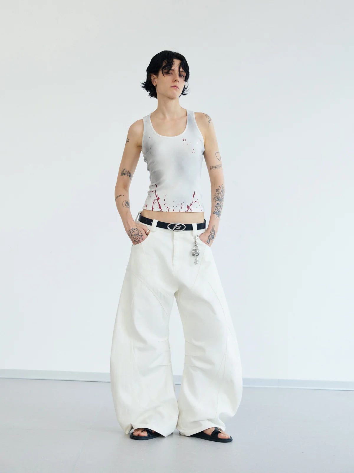 Peoplesense Vintage Splatter Vest