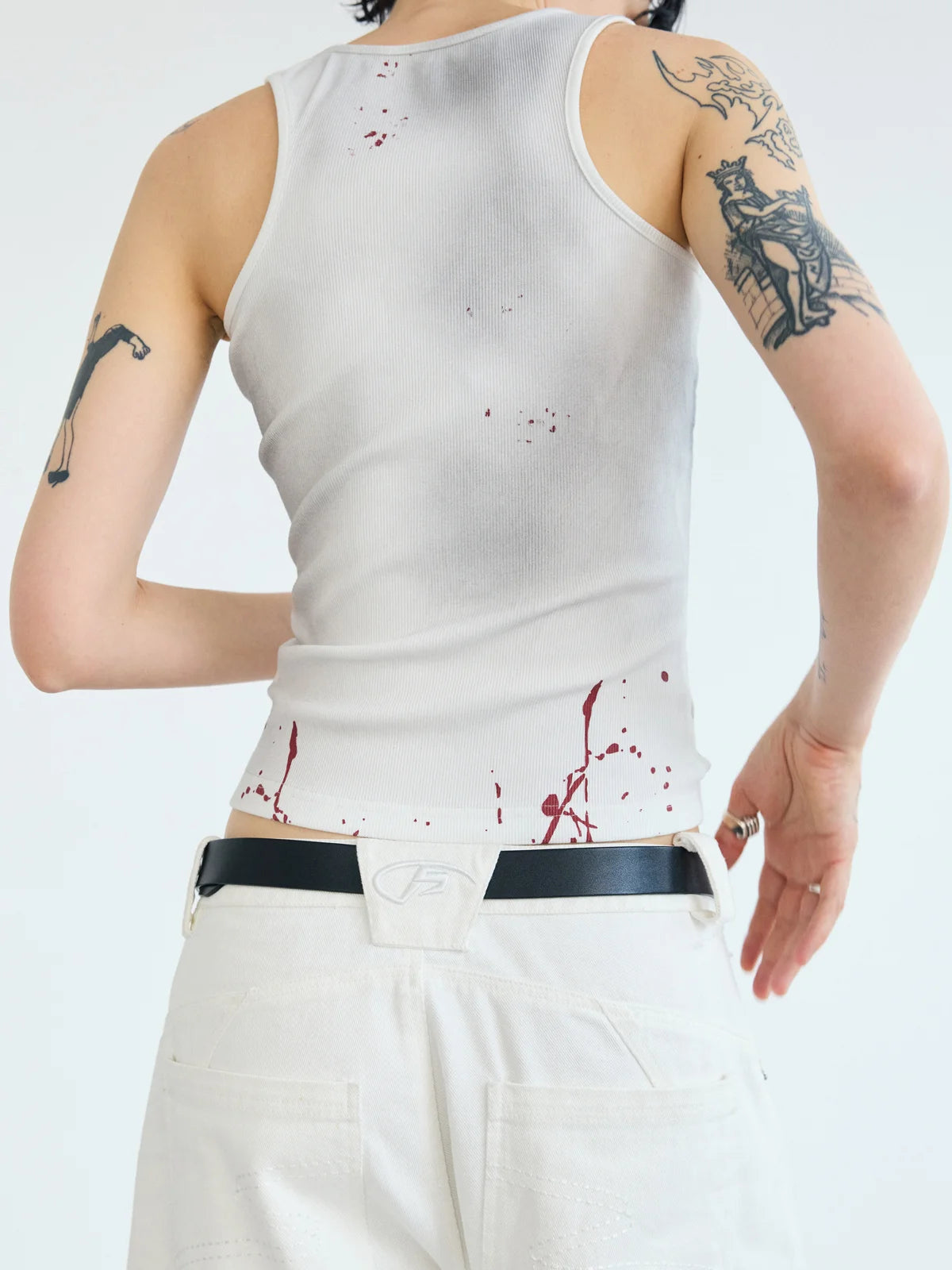 Peoplesense Vintage Splatter Vest