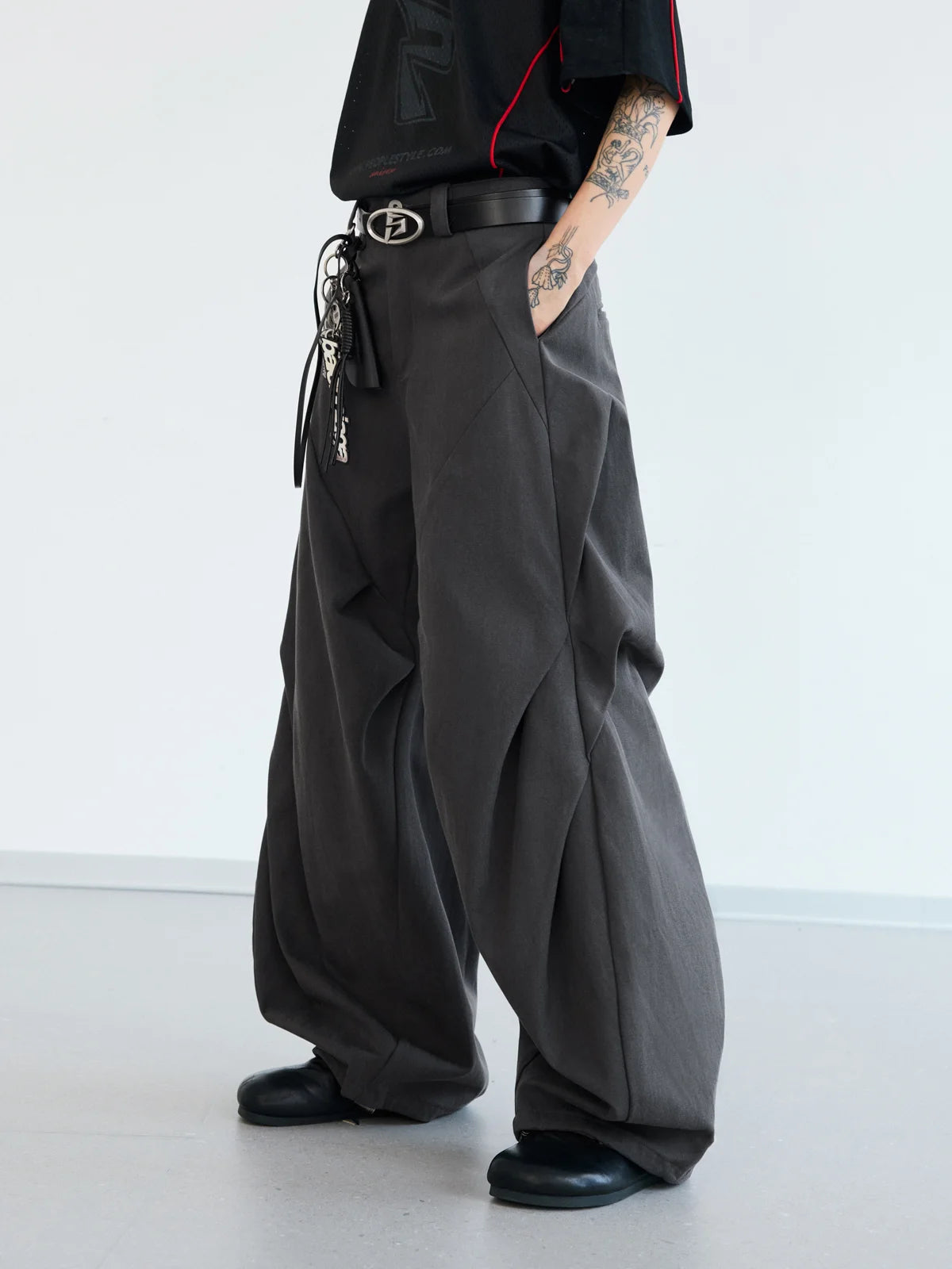 Peoplesense Deconstructed Baggy Cargo Pant