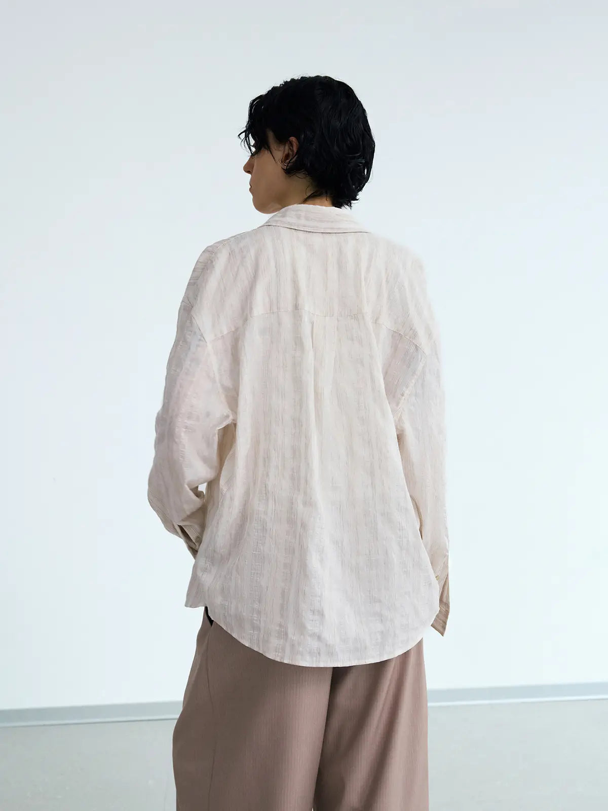 Peoplesense Serene Stripe & Gingham Overshirt