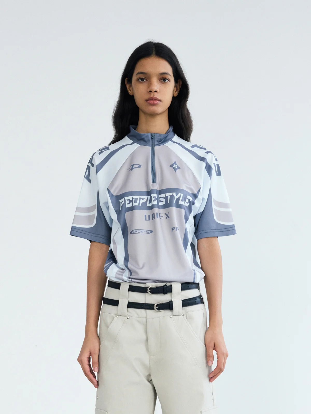 Peoplesense Slim Fit Cycling Jersey