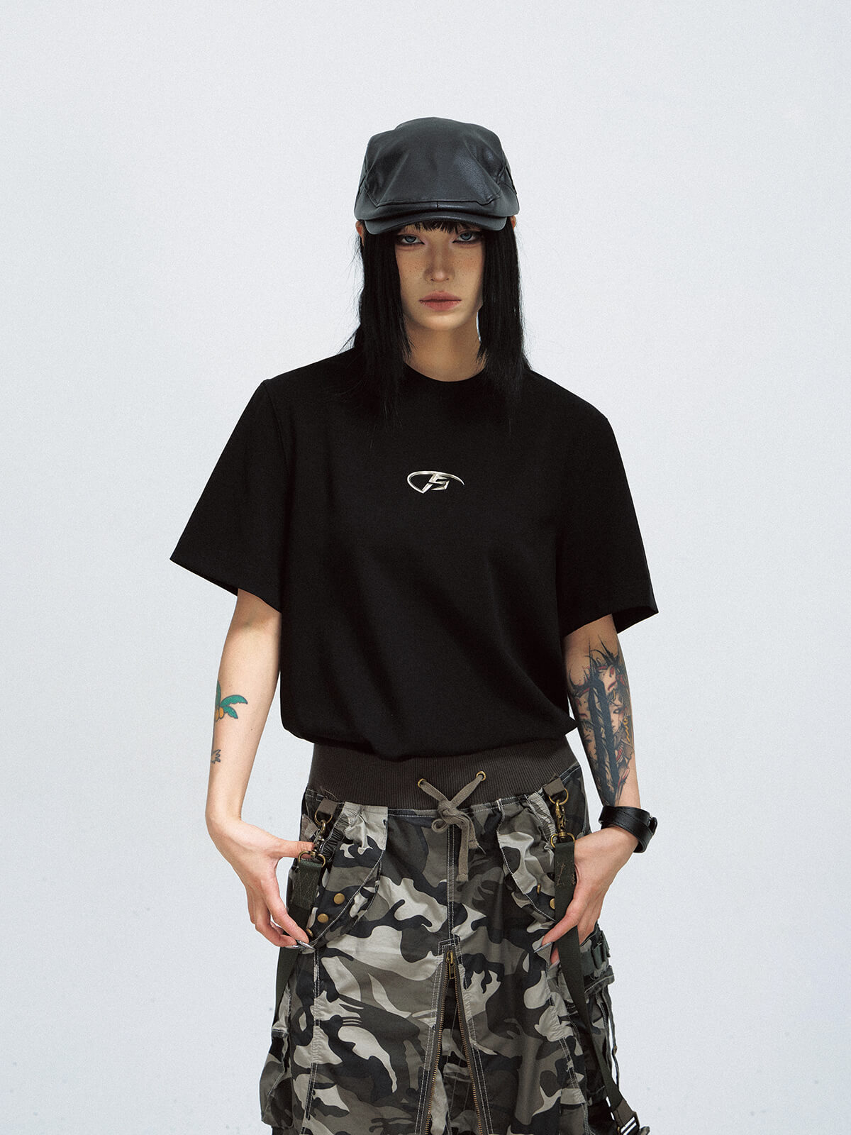 Peoplesense Basic Logo Cotton T-shirt