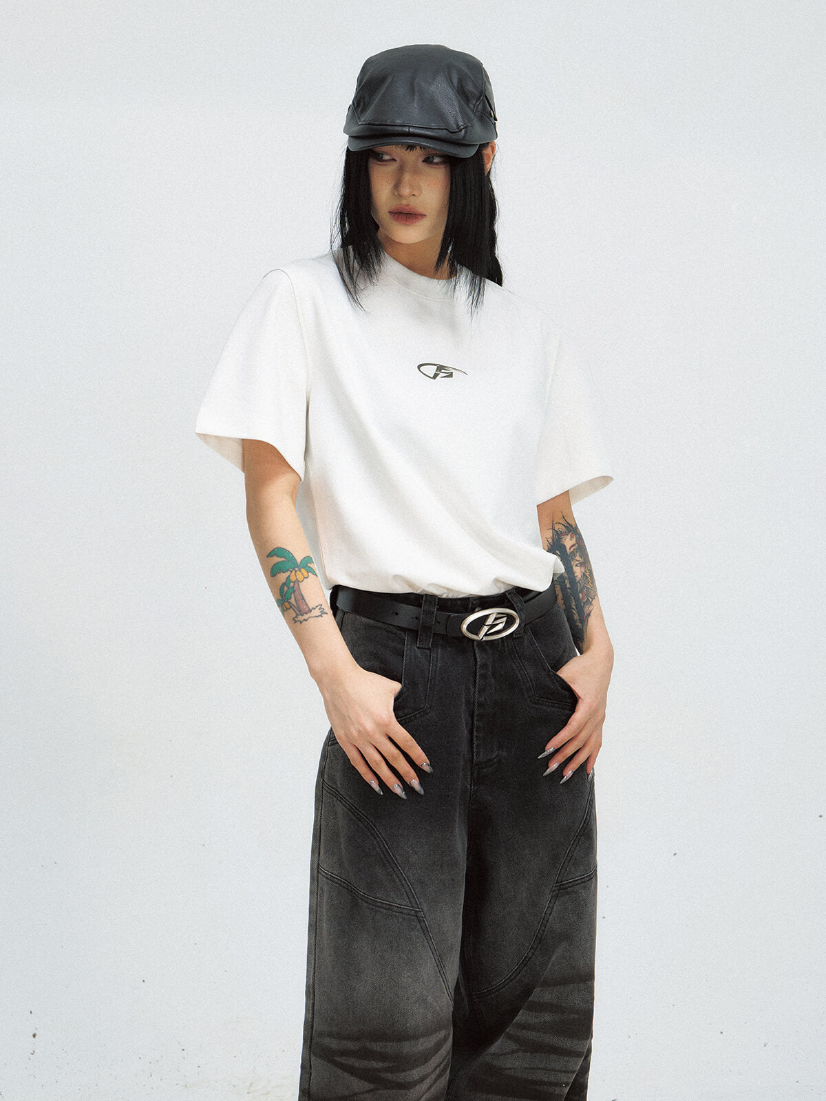 Peoplesense Basic Logo Cotton T-shirt