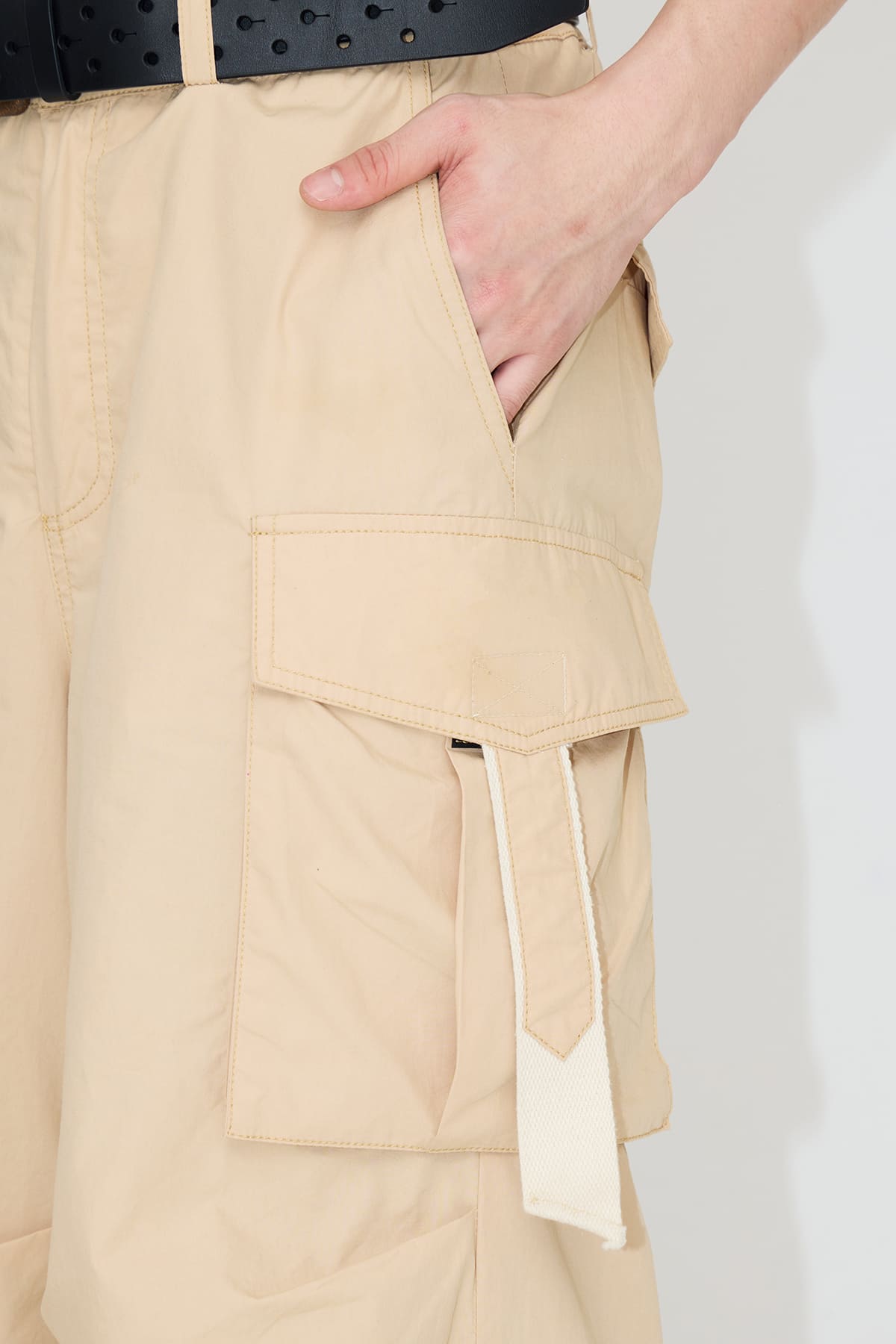 Peoplesense Drawstring Vintage Pleated Pants