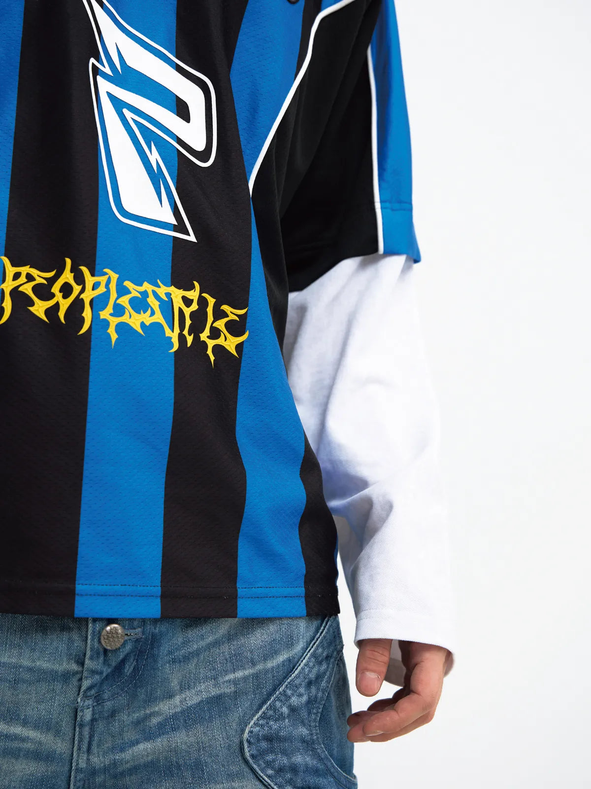 Peoplesense Ripped Full Zip Face Mask Hoodie