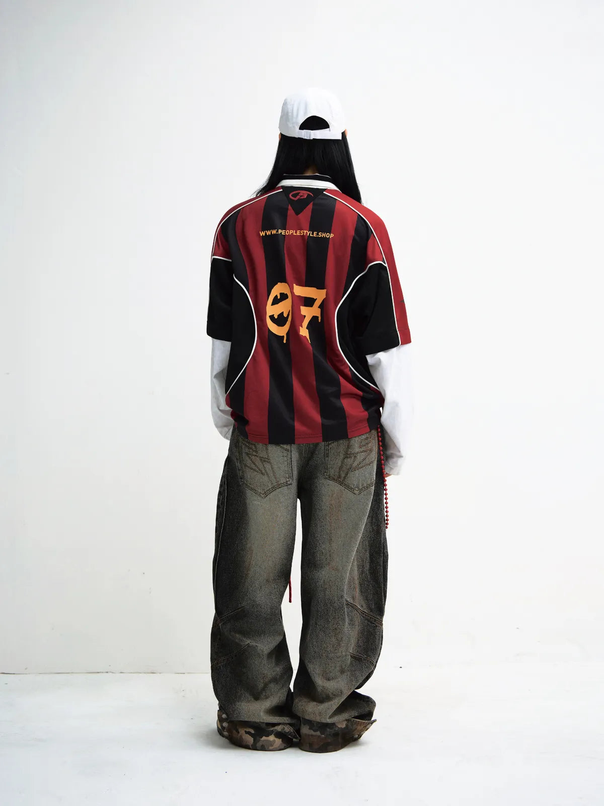 Peoplesense Ripped Full Zip Face Mask Hoodie