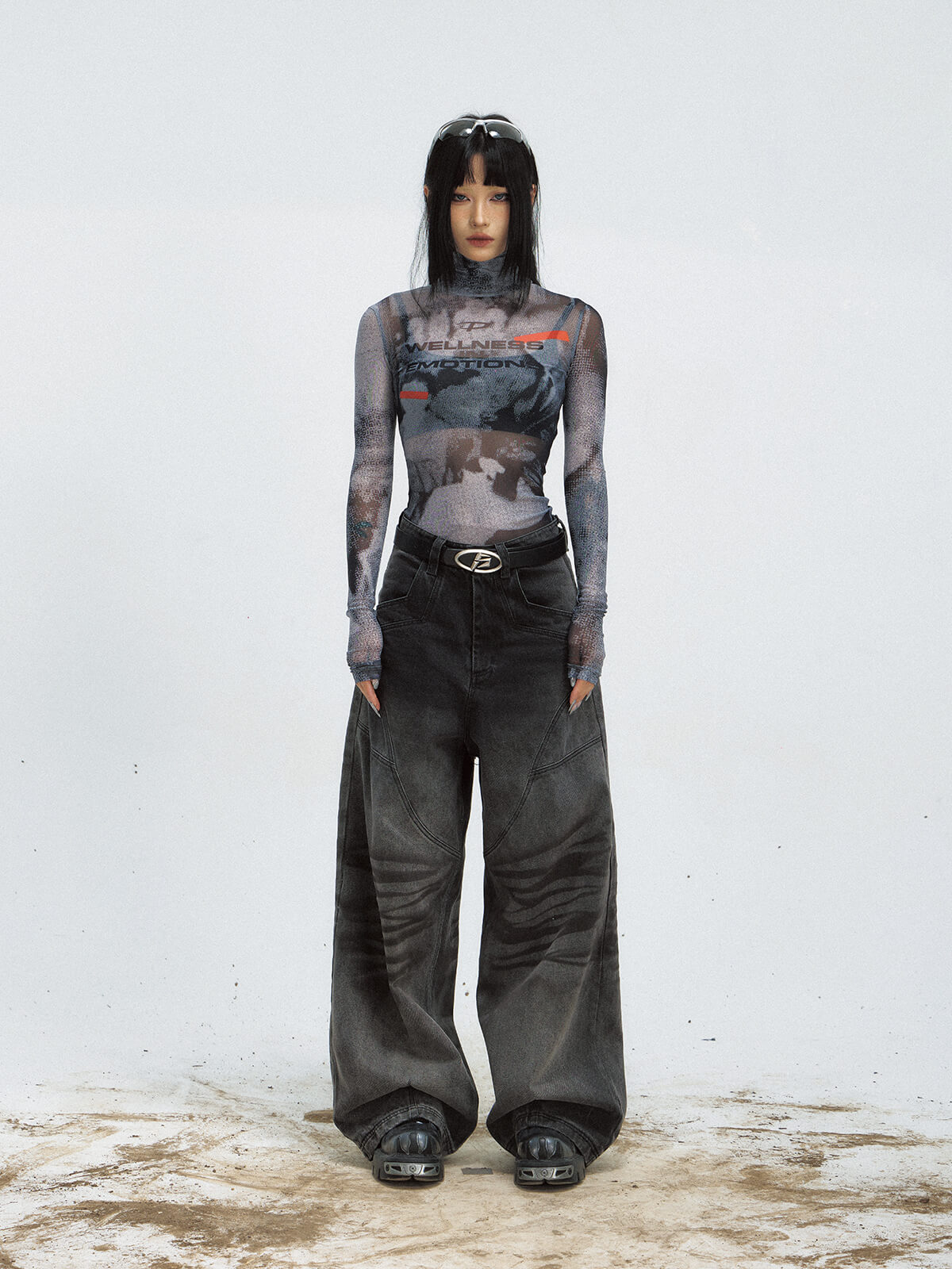 Peoplesense Slim Fit Mesh T-Shirt