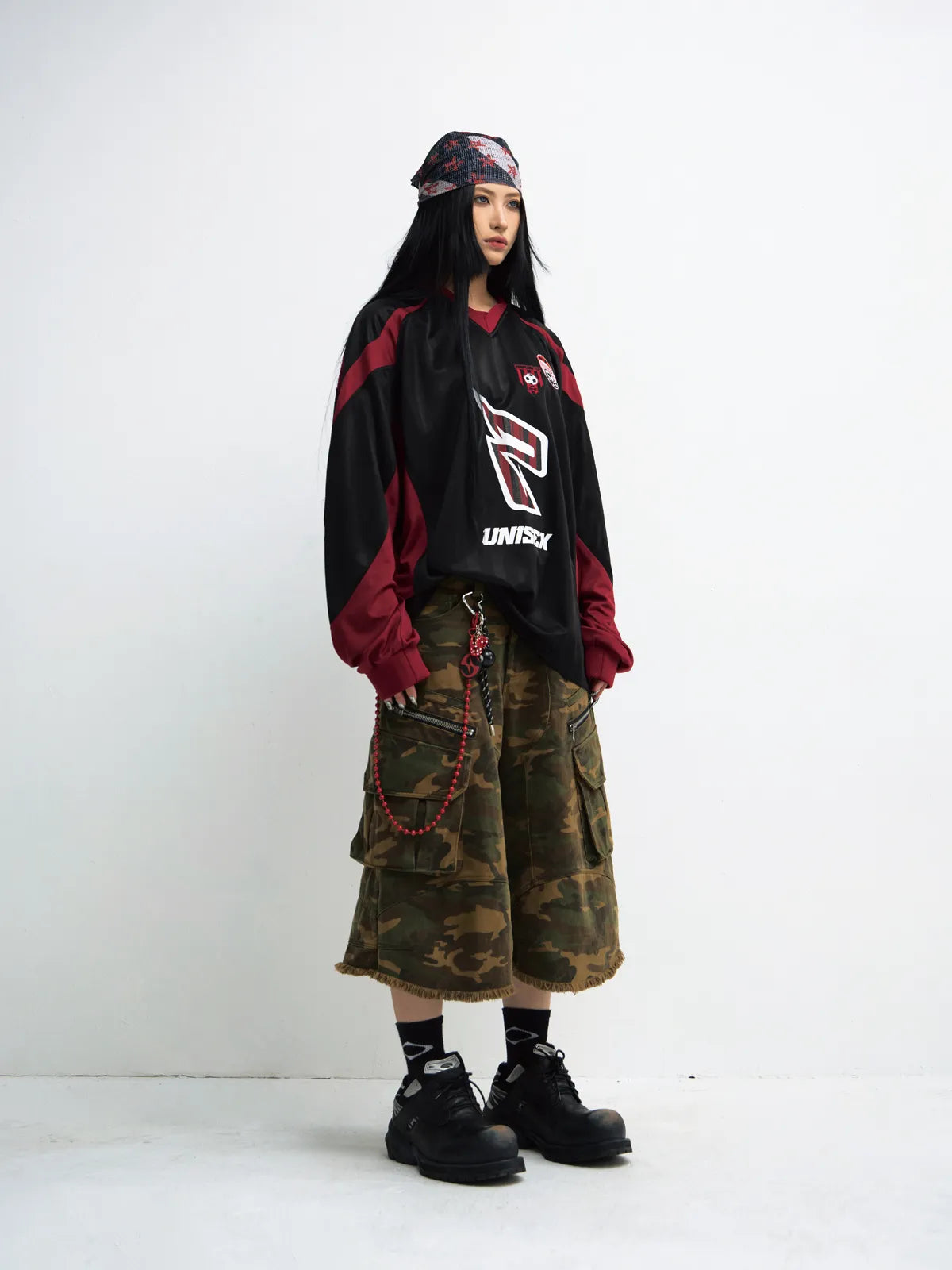 Peoplesense Quick-Dry Racing Sweatshirt Loose