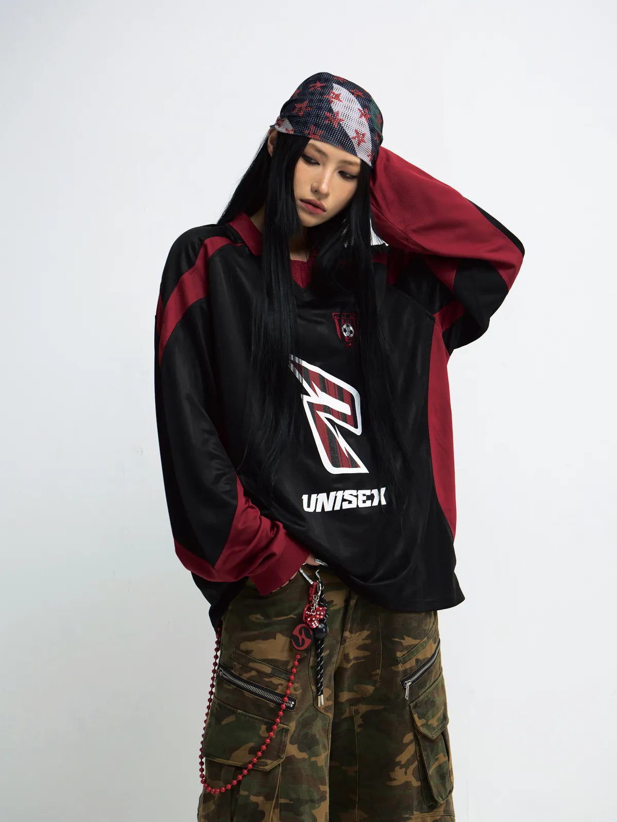 Peoplesense Quick-Dry Racing Sweatshirt Loose
