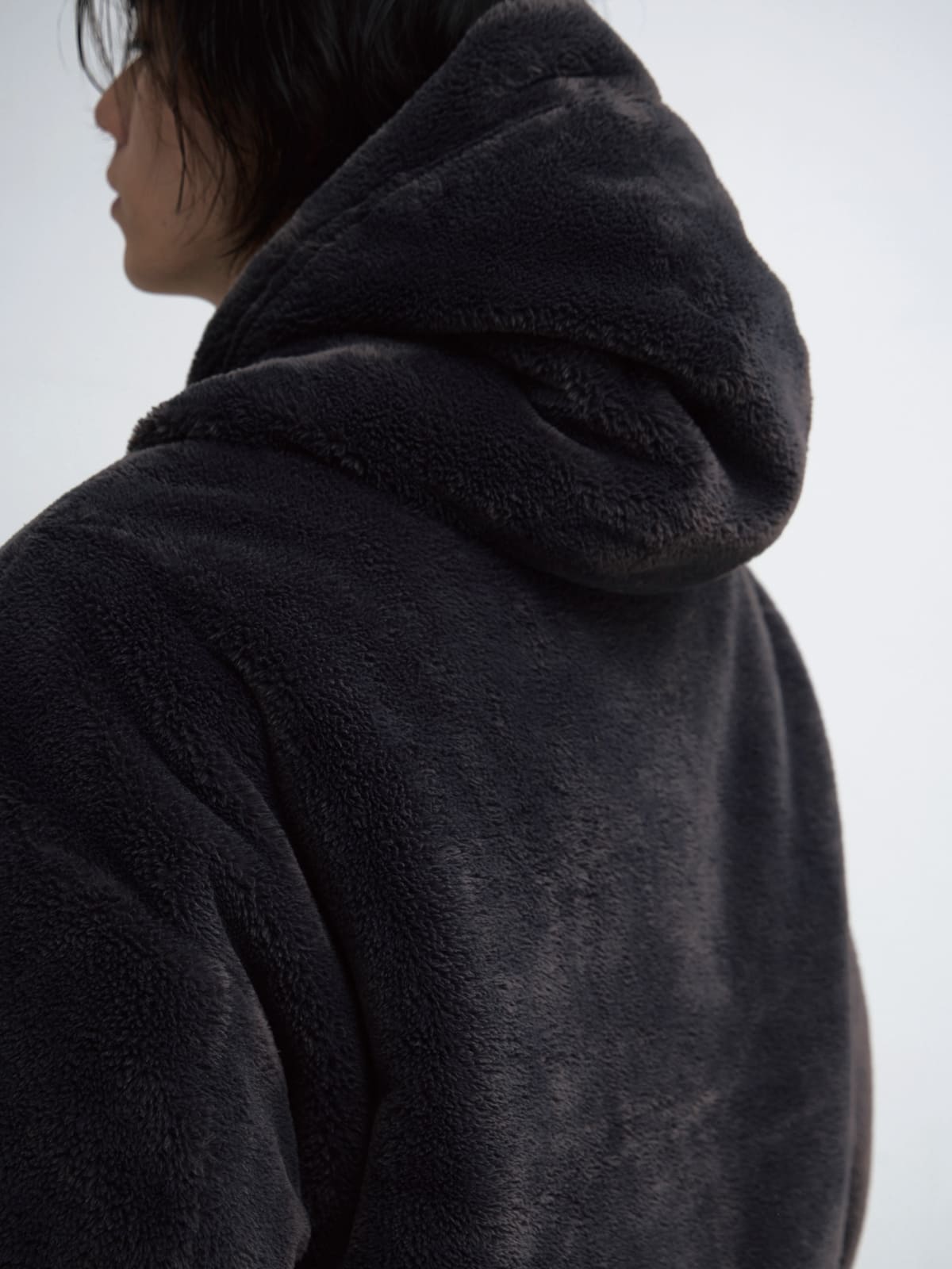 Peoplesense Reversible Camo Sherpa Hooded Jacket