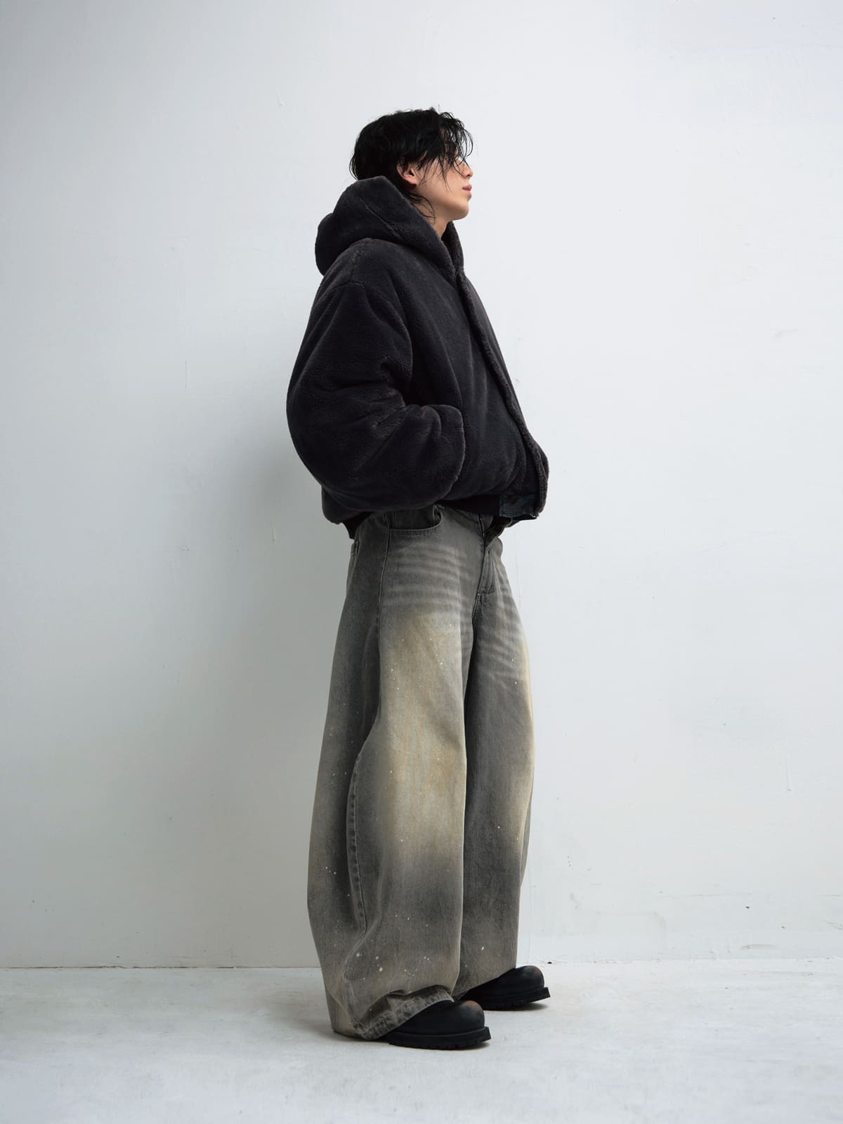 Peoplesense Reversible Camo Sherpa Hooded Jacket