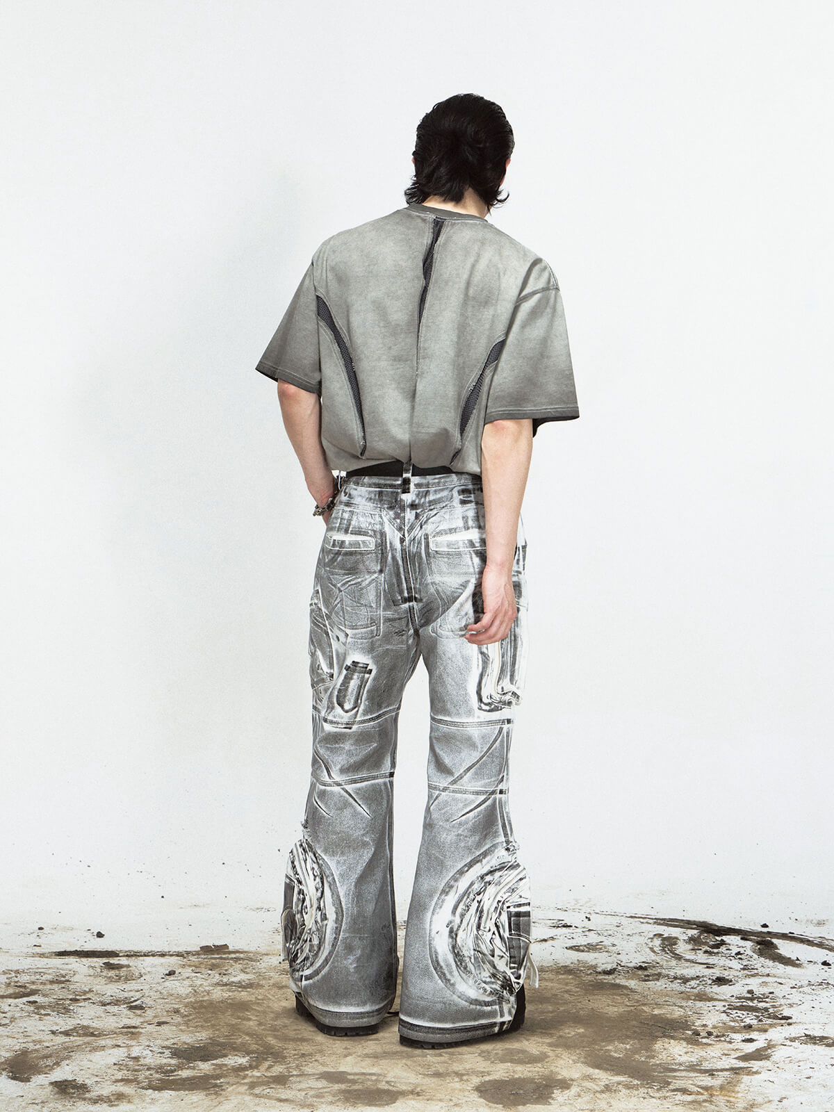 Peoplesense Vintage Dyed Washed Baggy Jeans