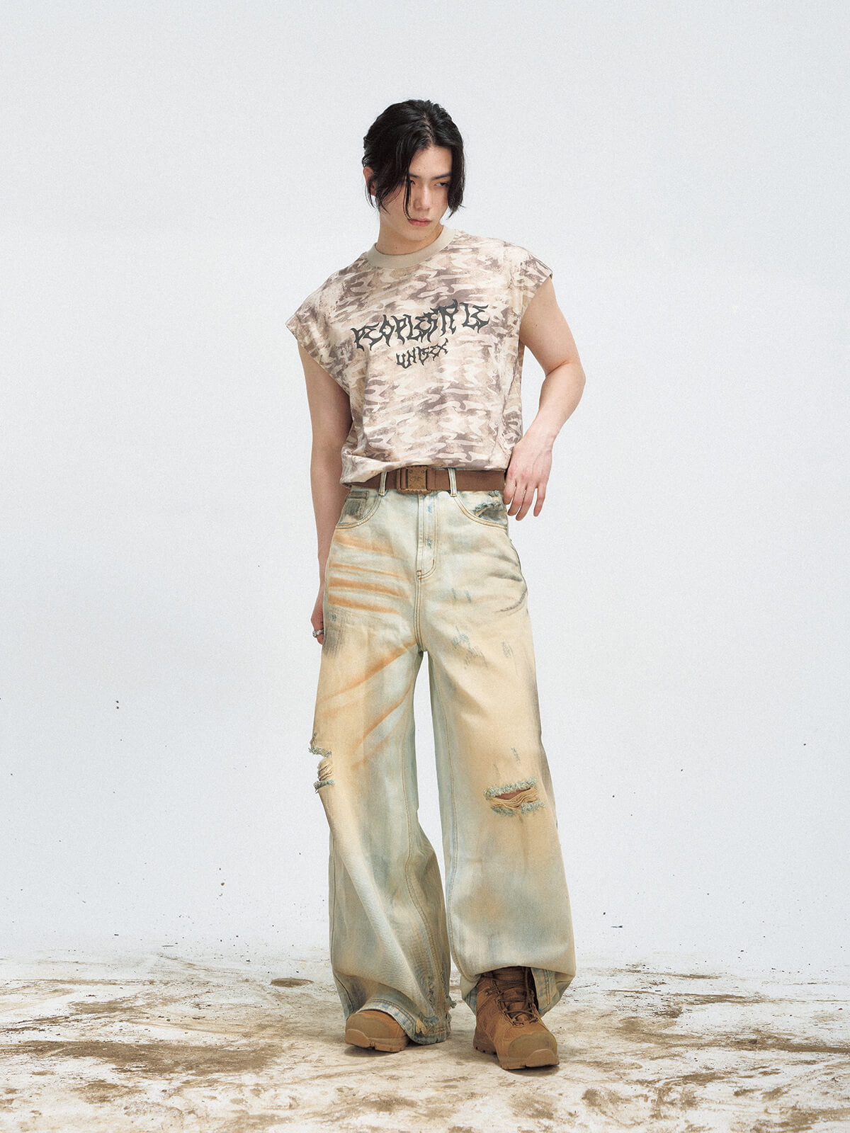 Peoplesense Vintage Woven Canvas Belt