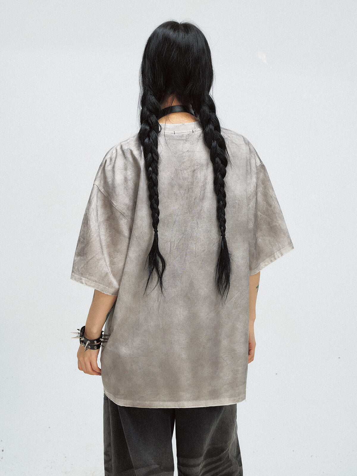 Peoplesense Vintage Printed Oversized T-Shirt