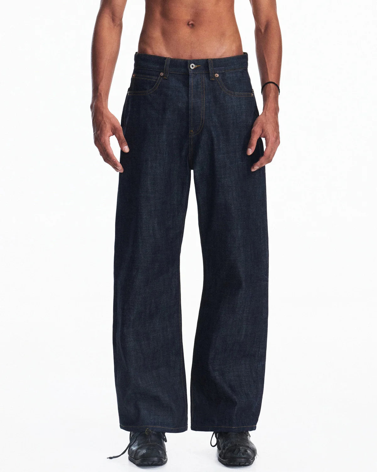 Peoplesense Red Selvedge Raw Denim Jeans