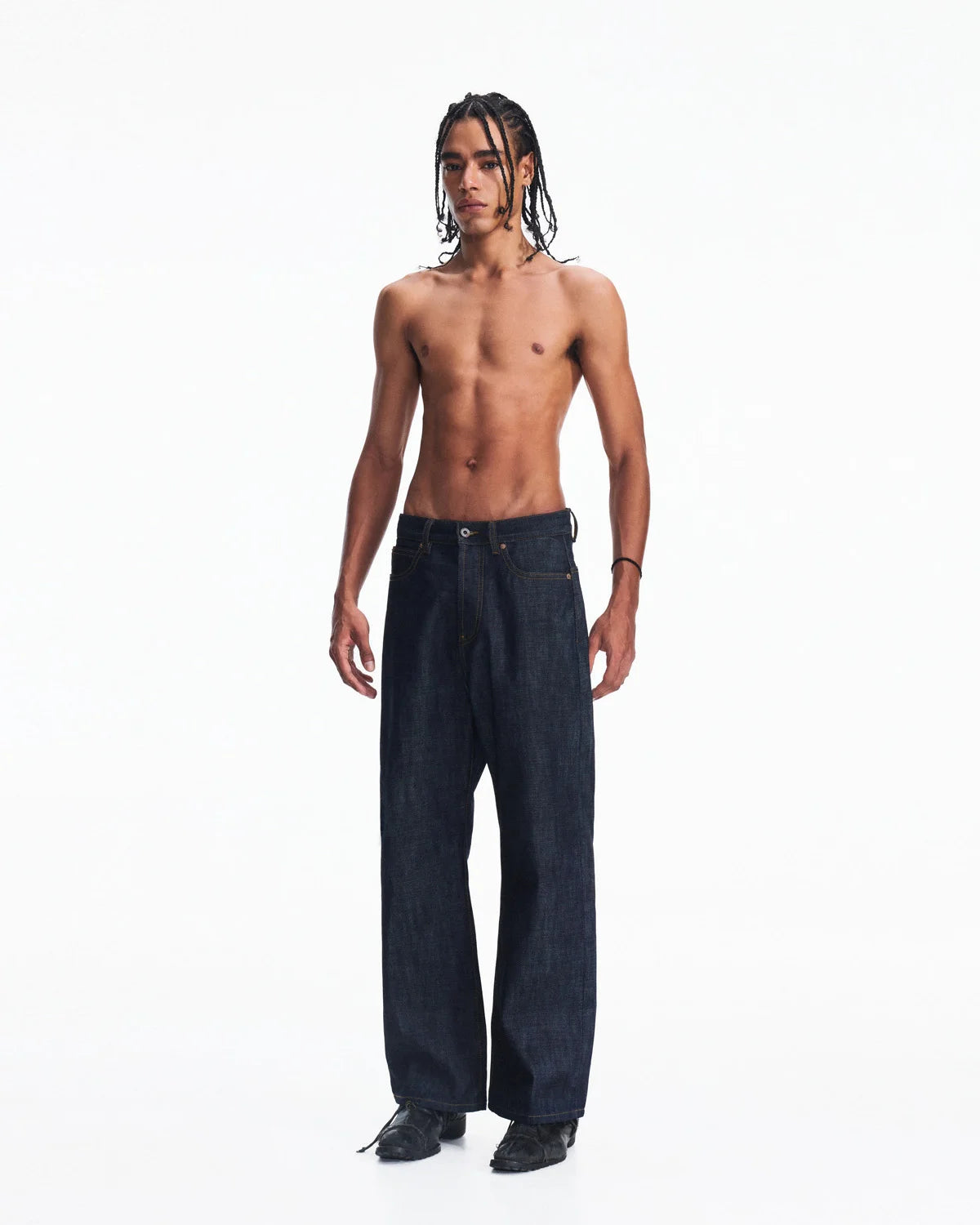 Peoplesense Red Selvedge Raw Denim Jeans