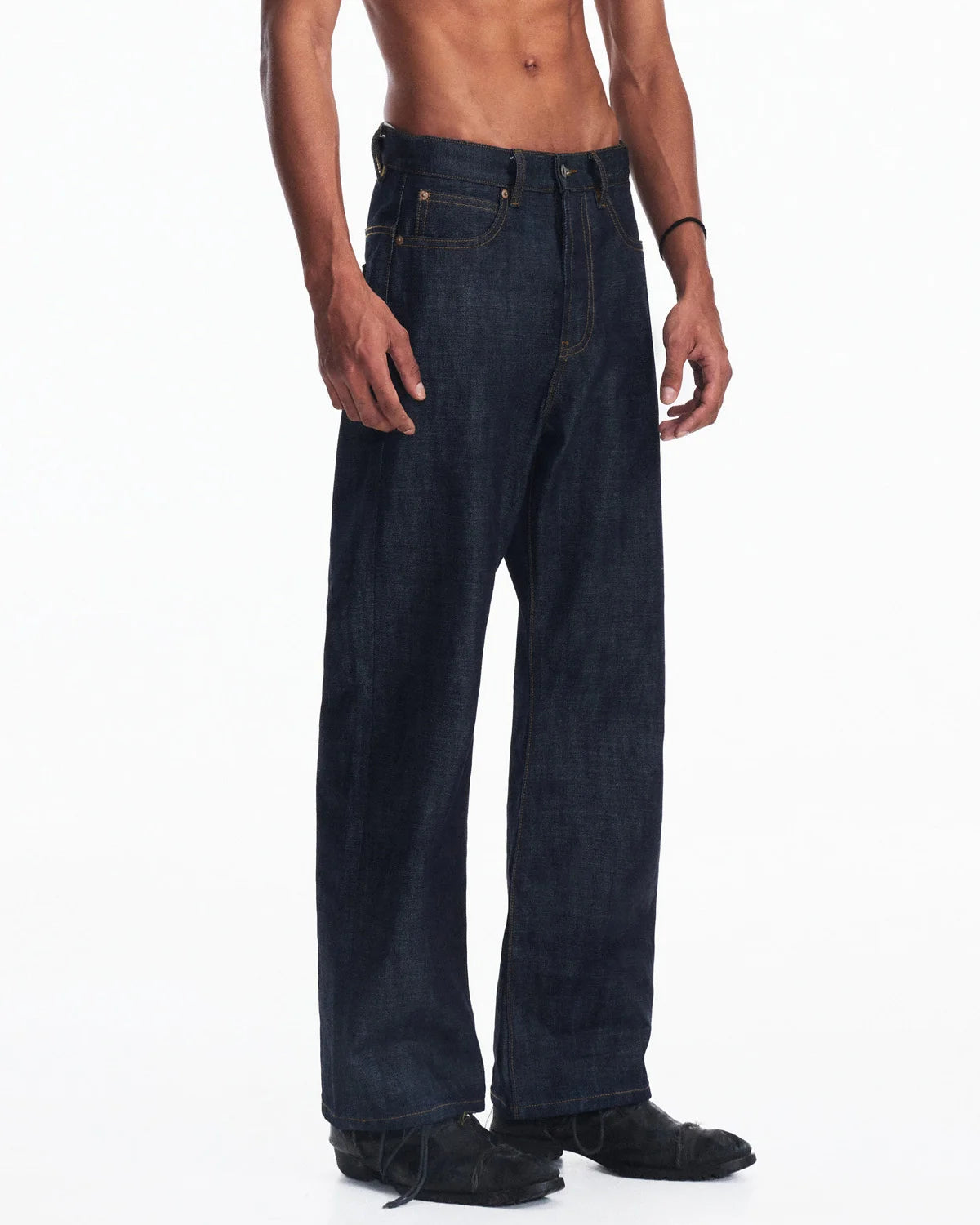 Peoplesense Red Selvedge Raw Denim Jeans