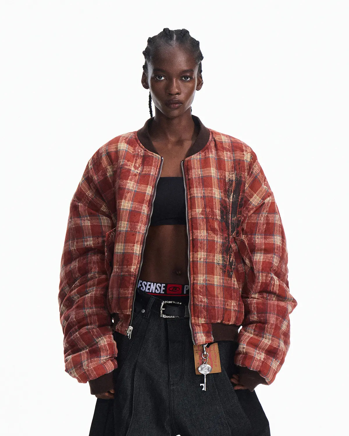 Peoplesense Reversible Crinkled Leather Jacket