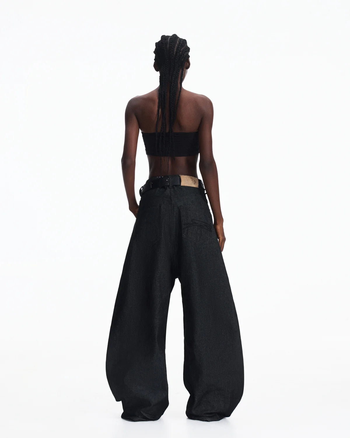 Peoplesense Cone Raw Denim Curved Jeans