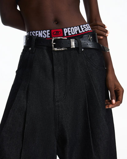 Peoplesense Cone Raw Denim Curved Jeans