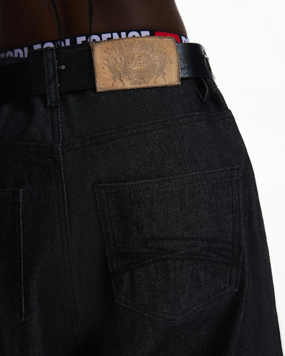 Peoplesense Cone Raw Denim Curved Jeans