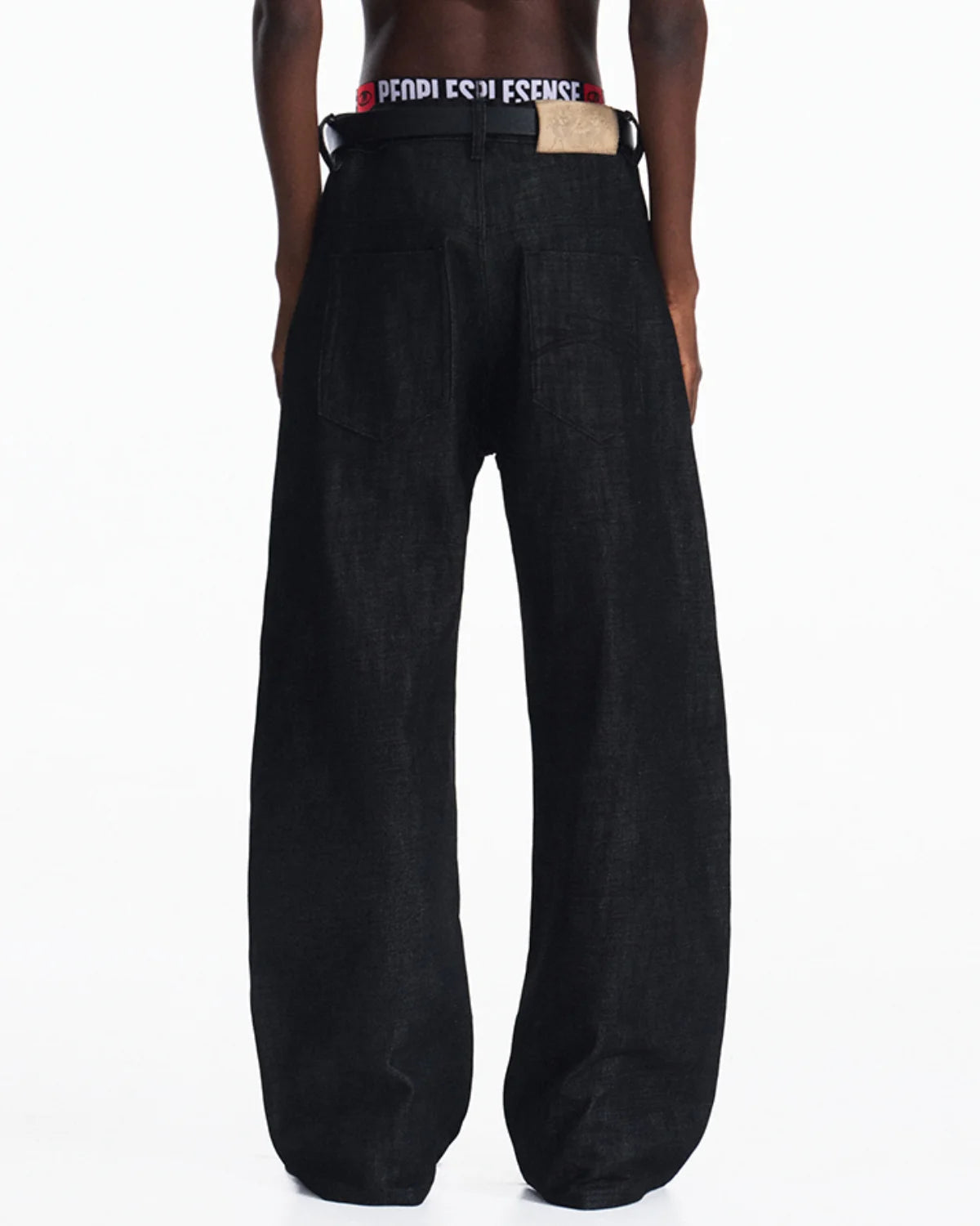 Peoplesense 5-Button Fly Red Selvedge Raw Denim Jeans