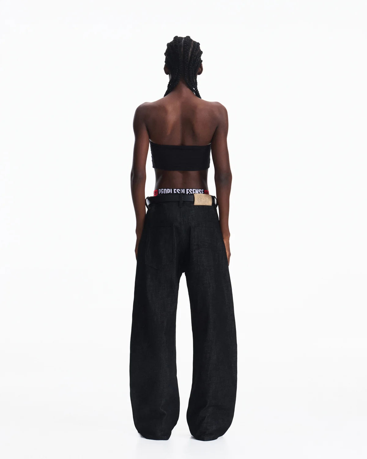 Peoplesense 5-Button Fly Red Selvedge Raw Denim Jeans