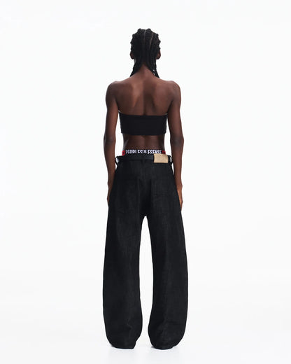 Peoplesense 5-Button Fly Red Selvedge Raw Denim Jeans