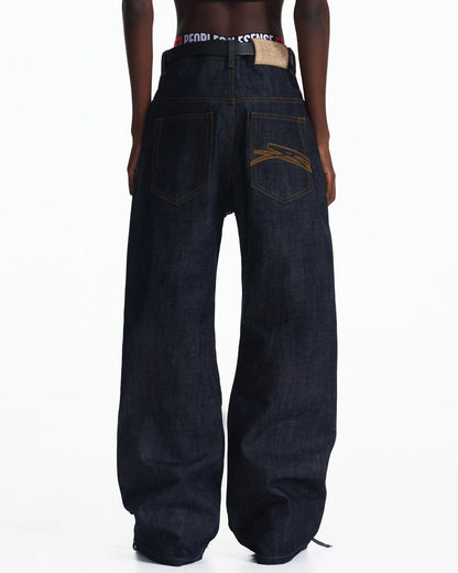 Peoplesense Red Selvedge Raw Denim Jeans