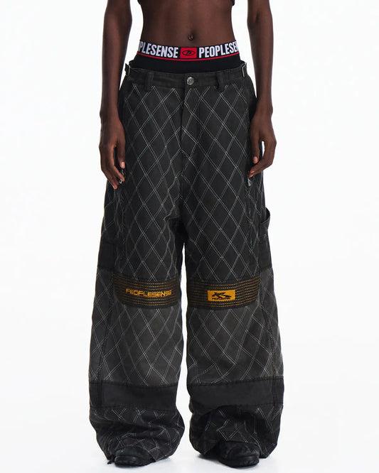 Peoplesense Vintage Washed Quilted Pant