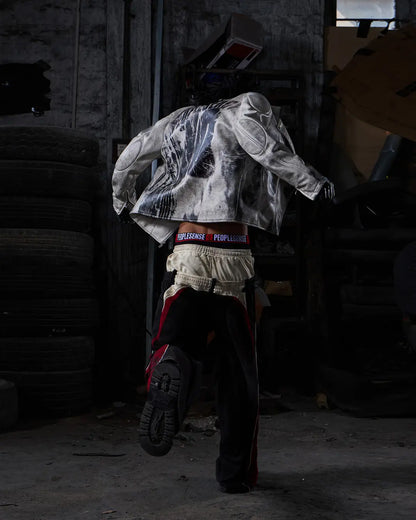 Peoplesense Contrasting Double-Waistband Sweatpants