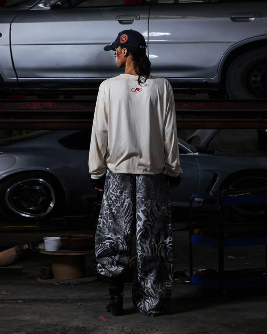 Peoplesense Vintage Champion Wreath Print Racing T-Shirt