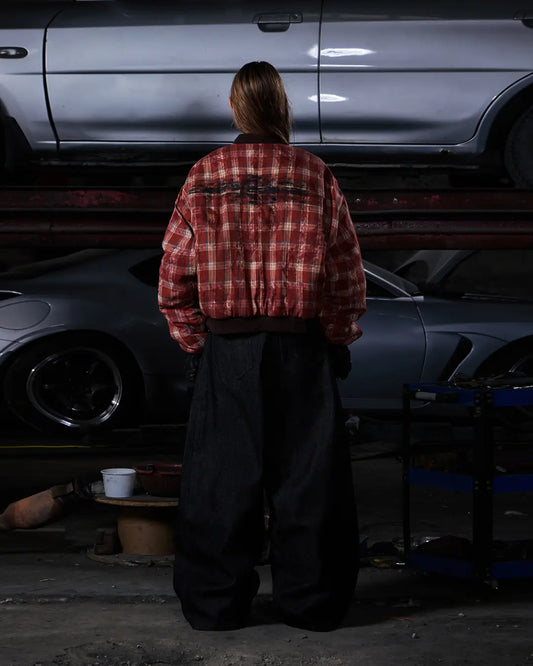 Peoplesense Reversible Crinkled Leather Jacket